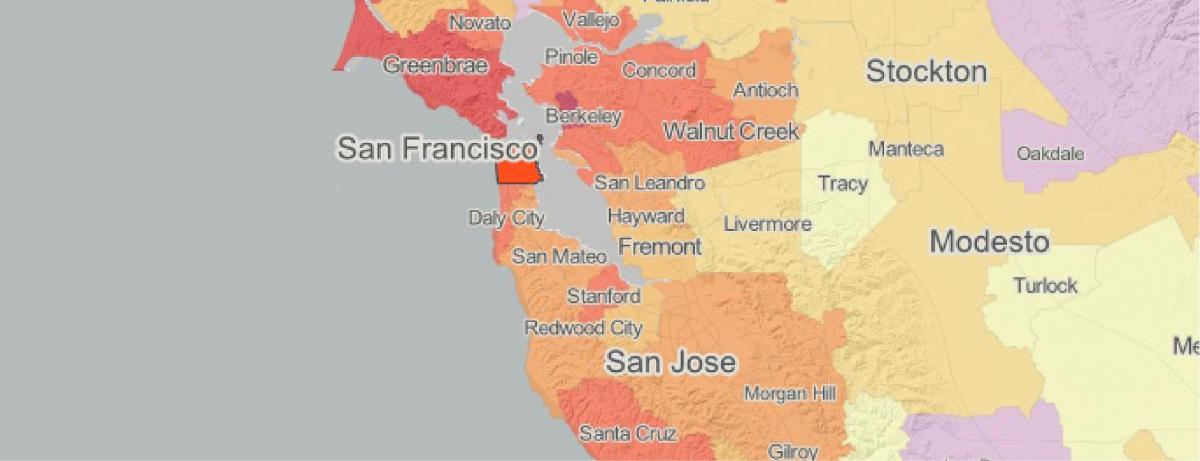 Peta dari mapp San Francisco