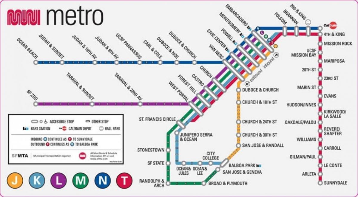San Fran metro peta