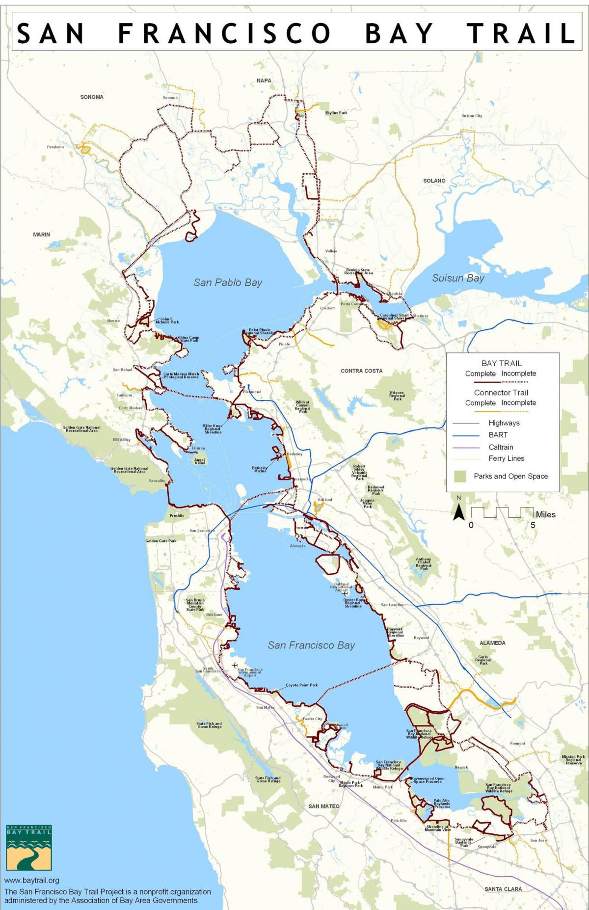 San Francisco bay trail peta