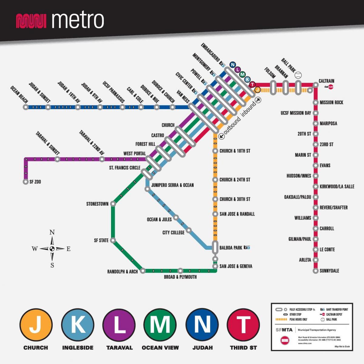 muni peta kereta bawah tanah