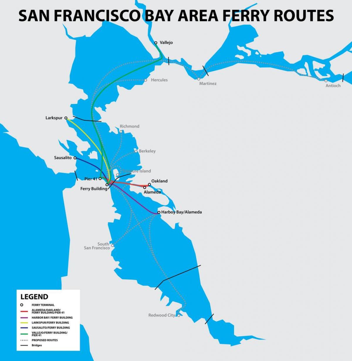 San Francisco bay ferry peta
