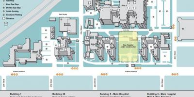 Peta dari ucSF medical center